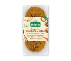 refrig burger vegetal de manzana y setas 200 g
