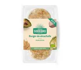refrig burger vegetal de alcachofa 160g sorribas
