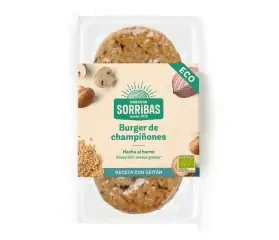 refrig burger vegetal de champi ones 160g sorribas