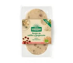 refrig burger eco coliflor y gorgonzola 160g sorribas