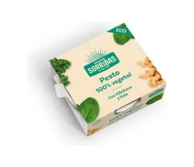 refrig pesto de kale y albahaca bio 140g