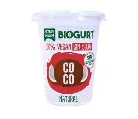 refrig biogurt coco nature bio 400 g