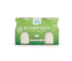 refrig ecobifidus de cabra desnatado bio 2x125g