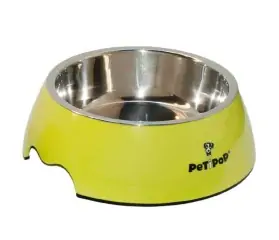 comedero melamina petipop verde t l