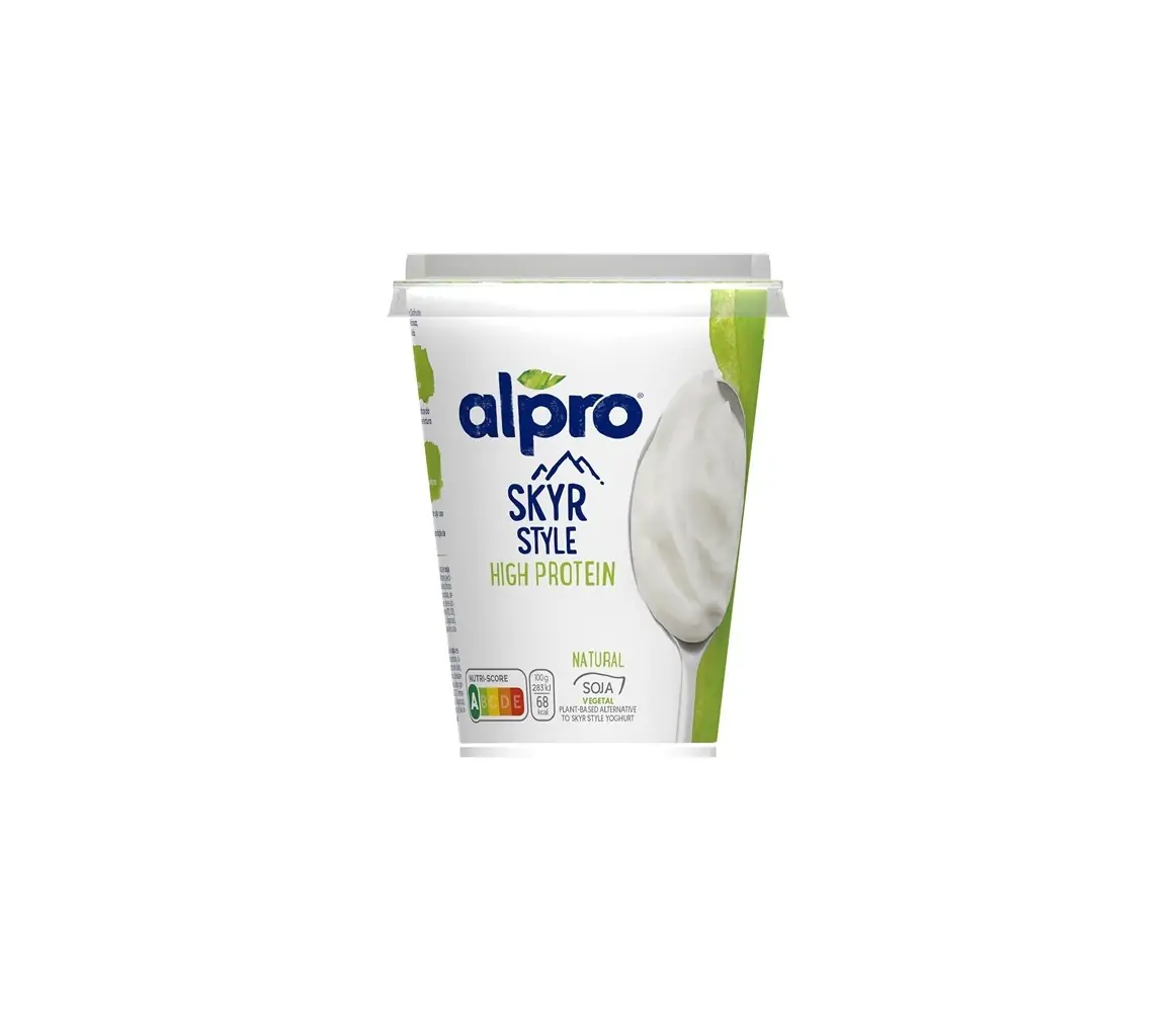 refrig yogur vegetal estilo skyr natural 400g