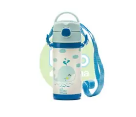 botella bbo termo infantil 320ml azul irisana