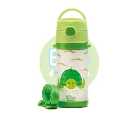 botella bbo termo infantil 320ml verde irisana