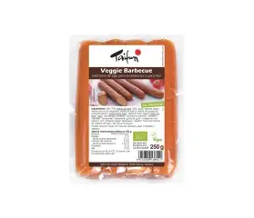 refrig salchichas vegetal bratwurst sabor barbacoa bio 250 g