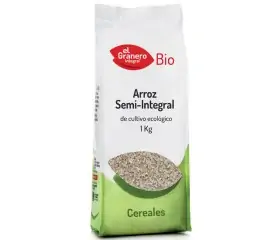 arroz semi integral bio 1 kg