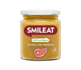 potito bio ternera con verduras 230 g y 6meses