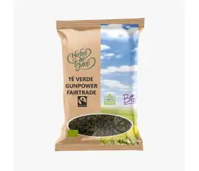 bolsas de t verde gunpowder fairtrade eco 70g